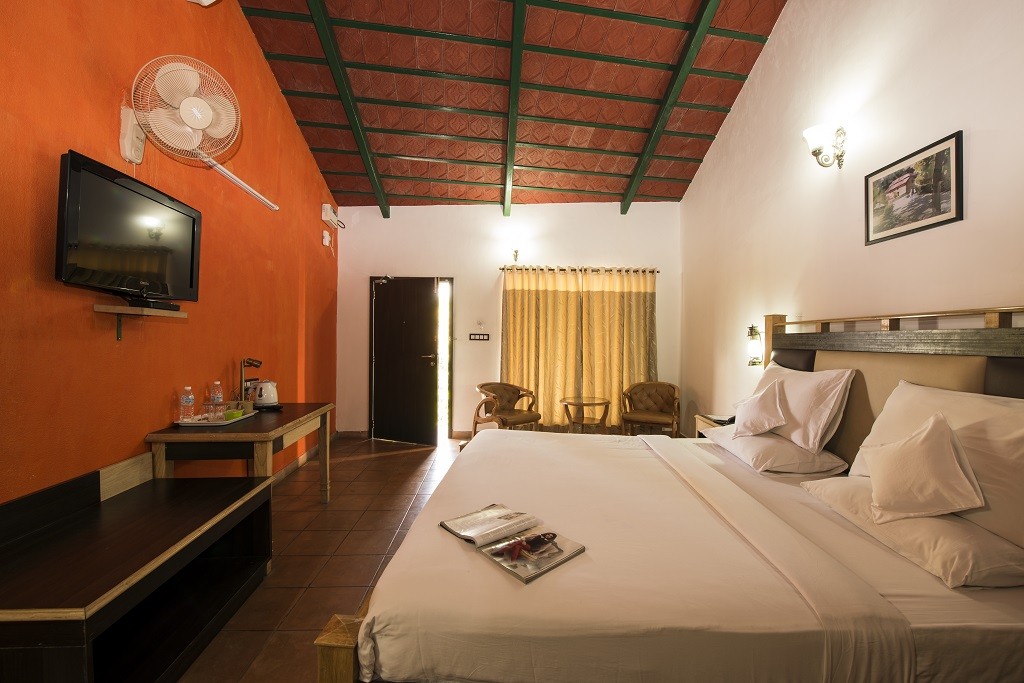 Sakleshpur Eka Resorts Deluxe AC Non-pool Facing Room